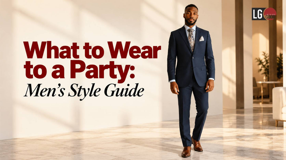What to Wear to a Party: Men’s Style Guide