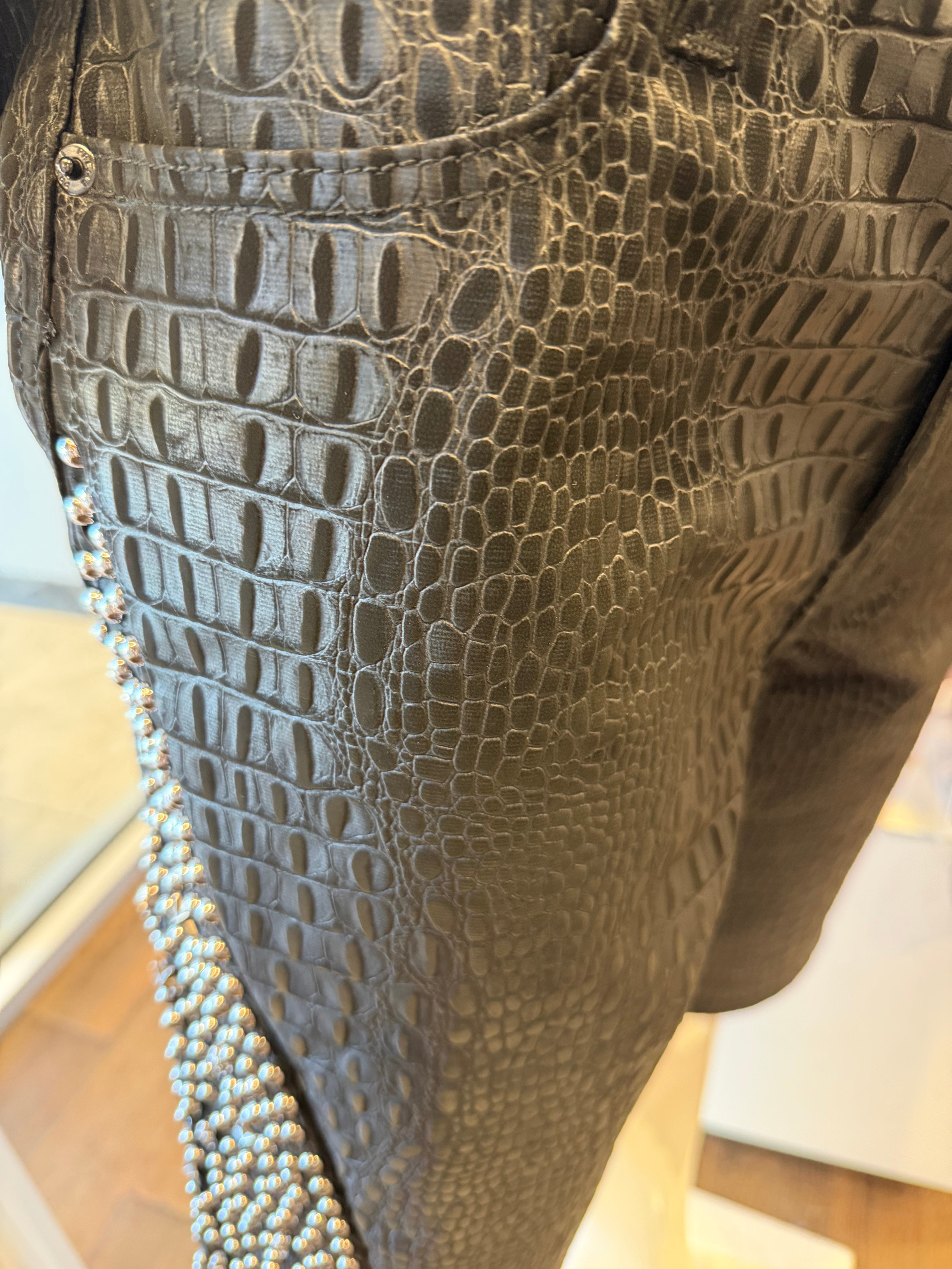 Preme black Embellished short
