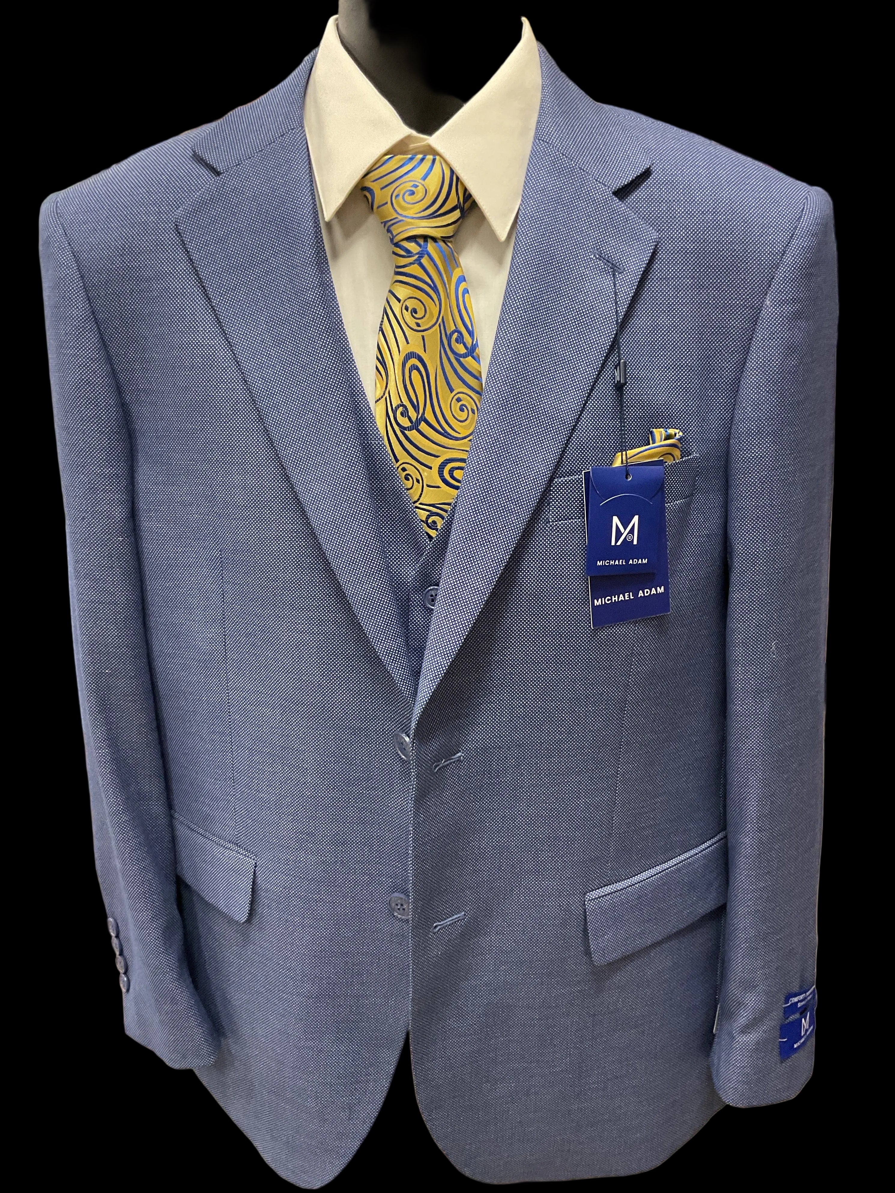 MICHEAL ADAMS Paris Vested SUIT