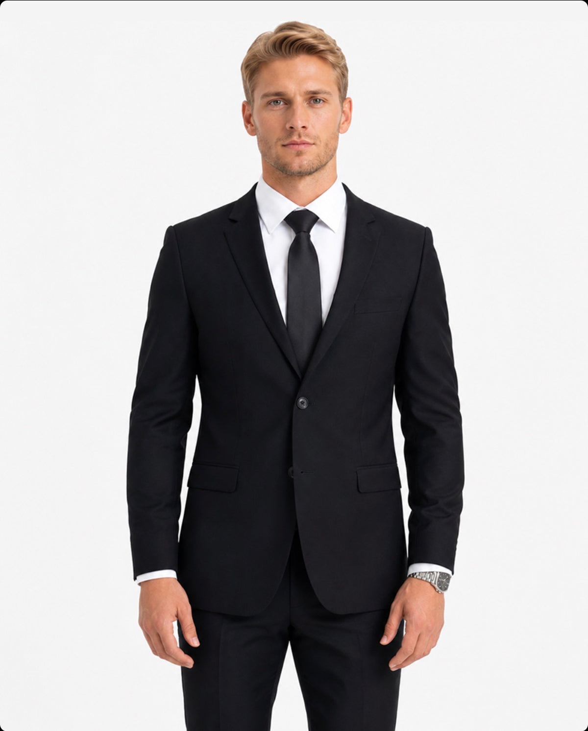 ELEGANZA Black Suit