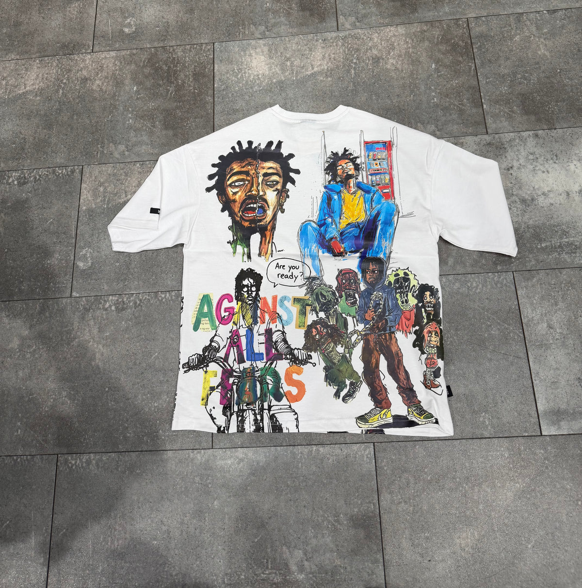 Switch Against All Fear tee