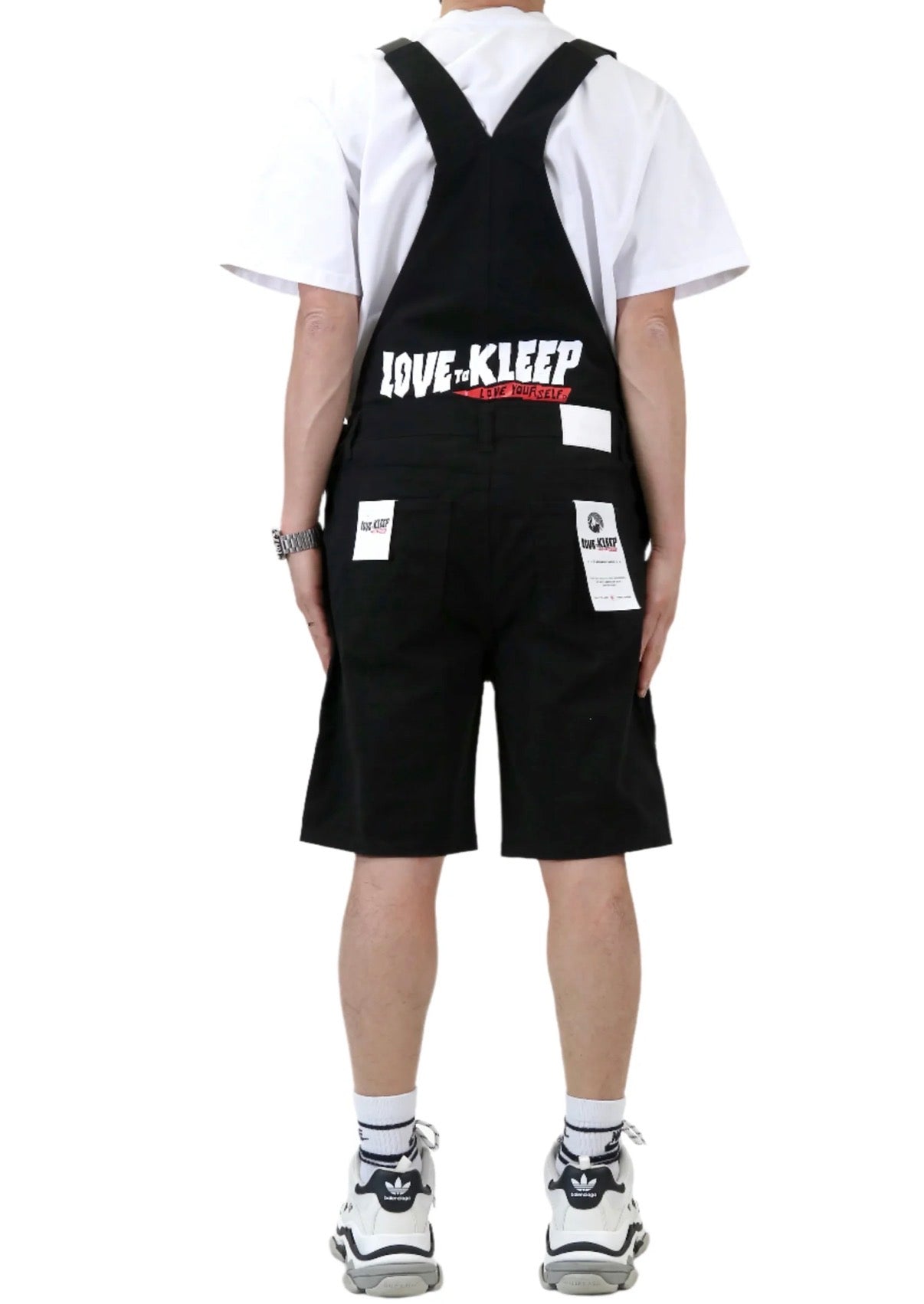 Kleep RIA Fine Twill Overall Short Pants