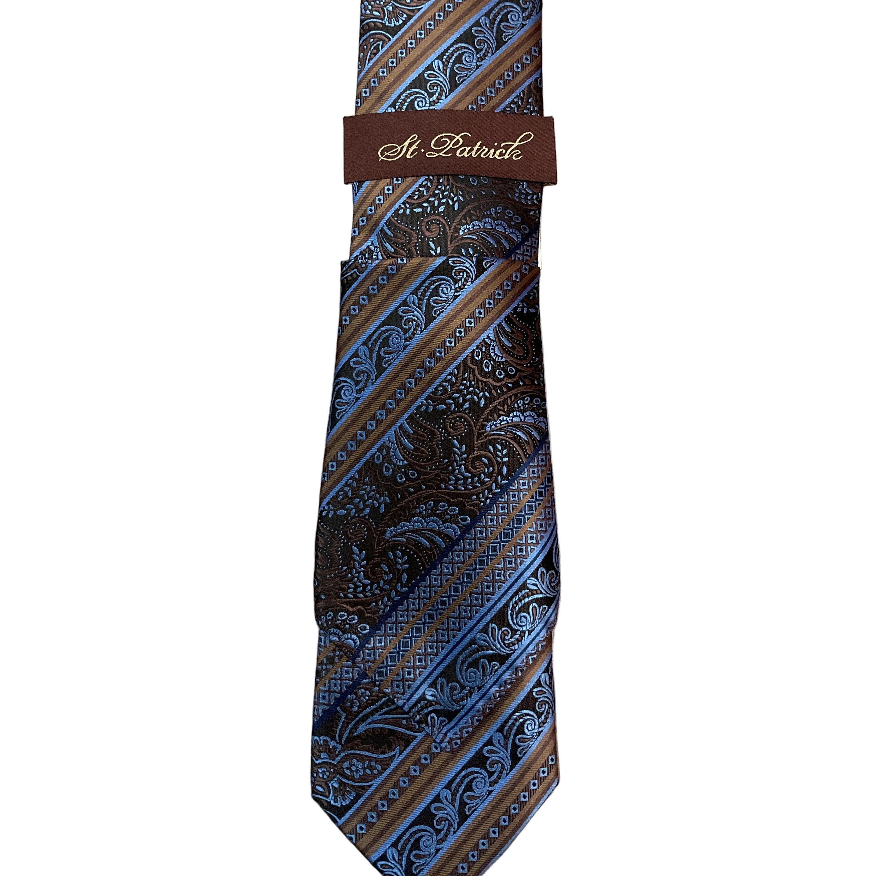 St. Patrick men’s paisley ties