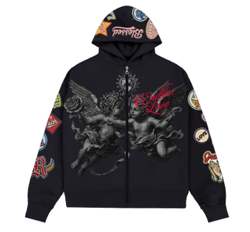 Roku DEVOTION Black Zip Up