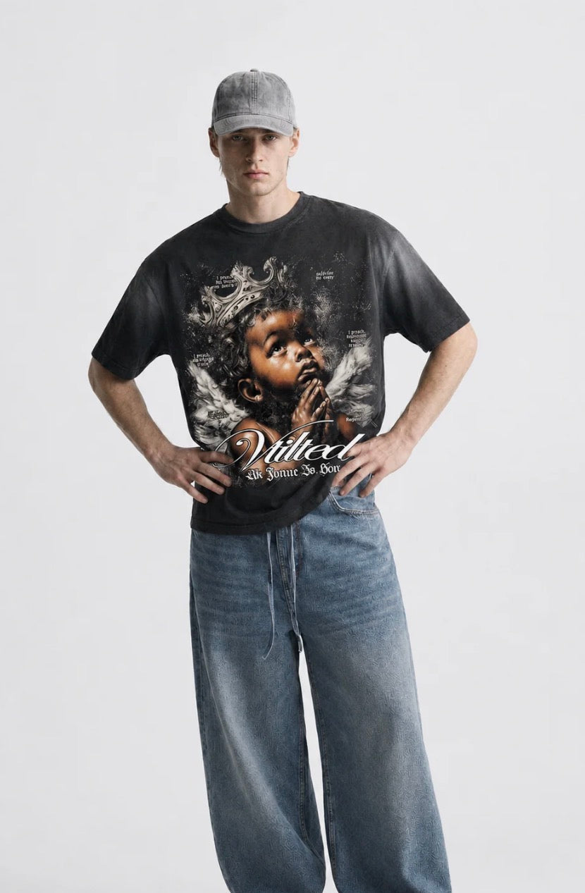 Vtilted "MERCY" TEE