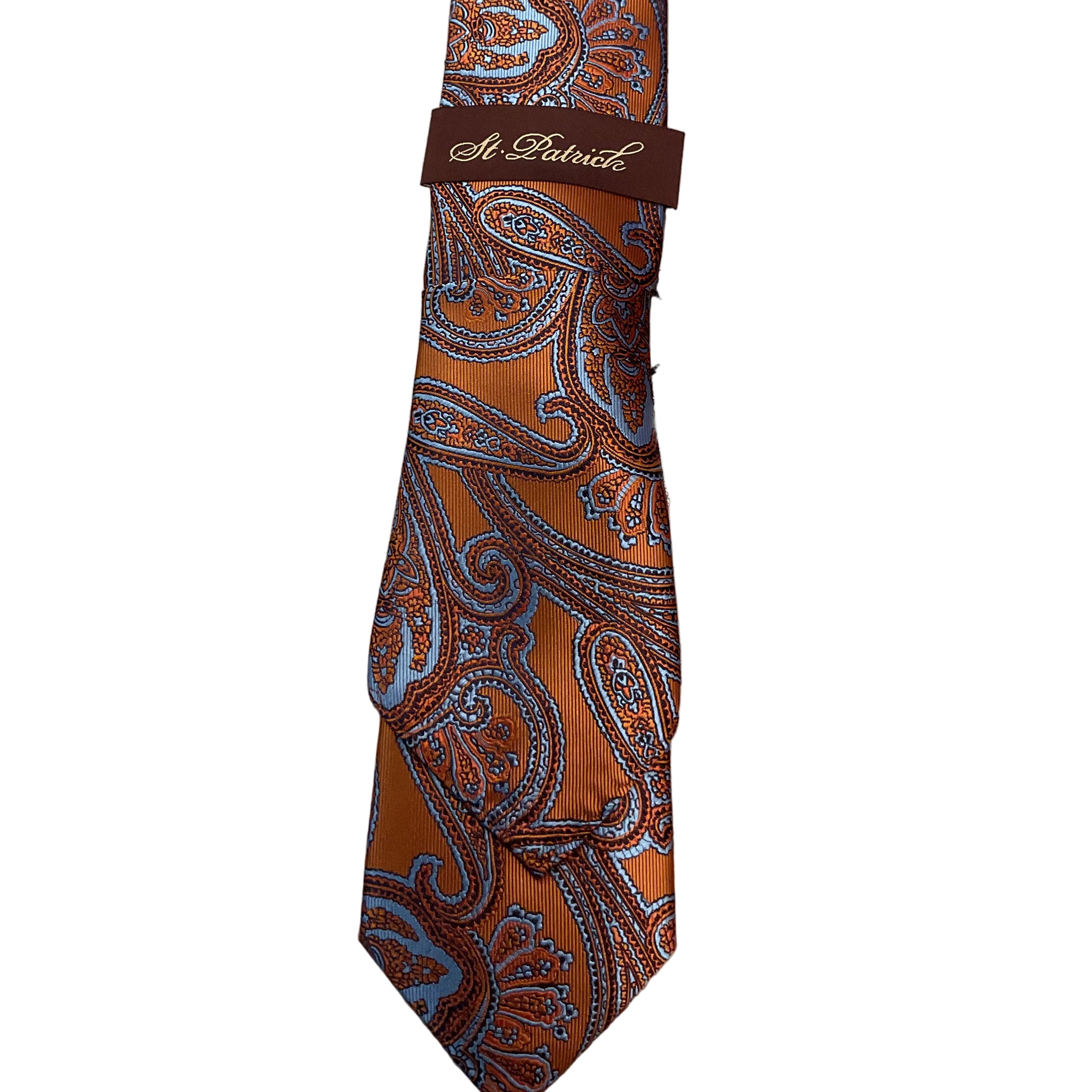 St. Patrick men’s paisley ties