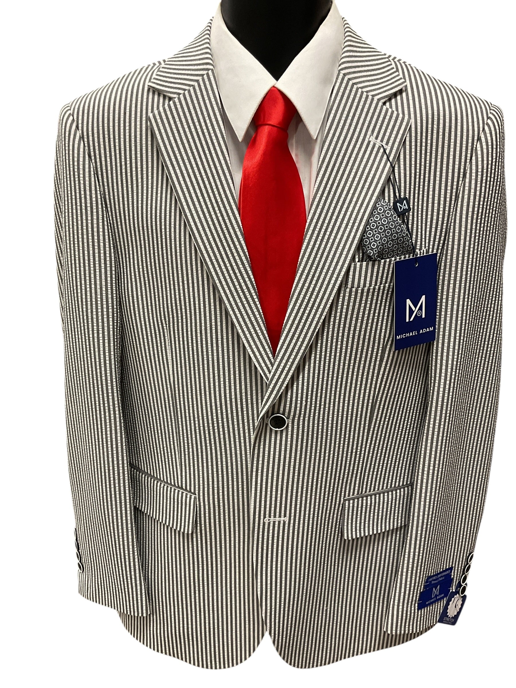 Michael Adam seersucker Suit