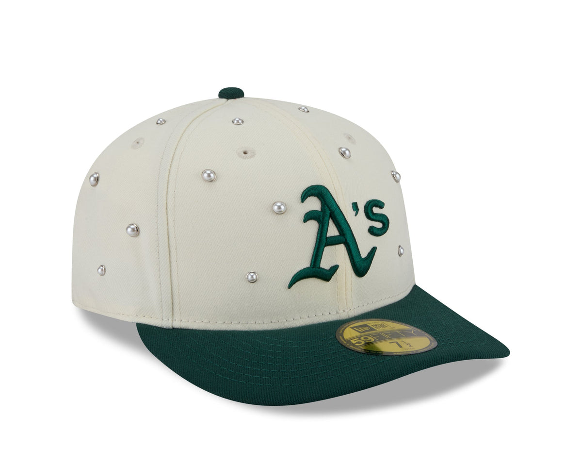 New Era Oakland A’s Pearl Studded Fitted