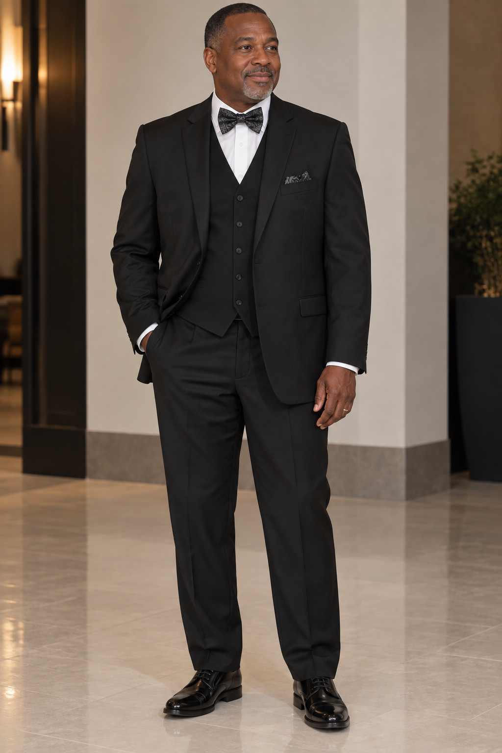 Bello e Ricco Black Suit