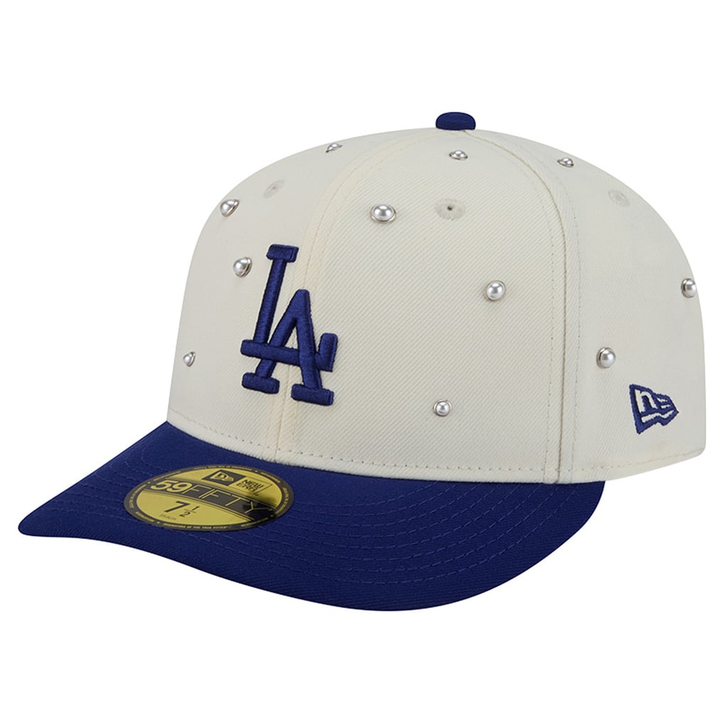 New Era LA Dodgers Pearl Studded Fitted