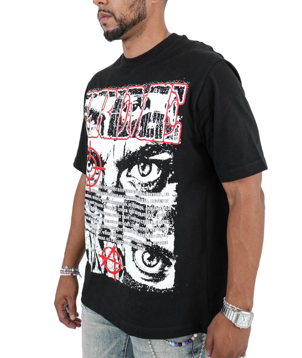 Preme FRONTLINE ANARCHY TEE for men