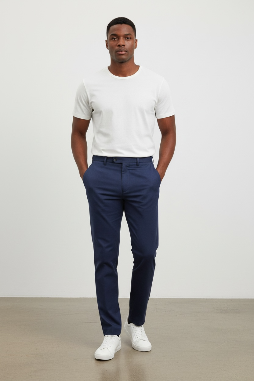 St. Patrick’s navy dress pants
