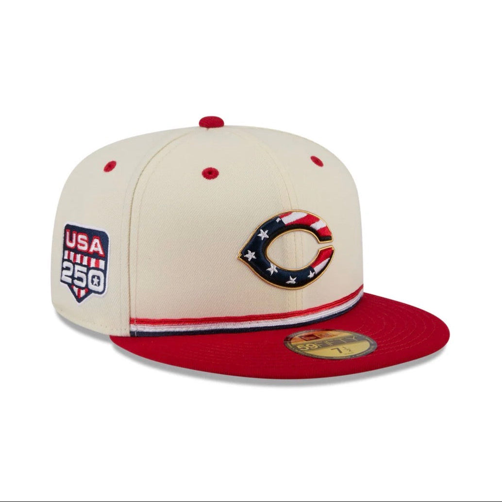 Cincinnati Reds Independence Day 59fifty cap