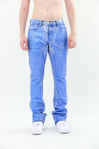 FOIL WASH MID-RISE STACKED JEANS by Armor Jeans ASJ08