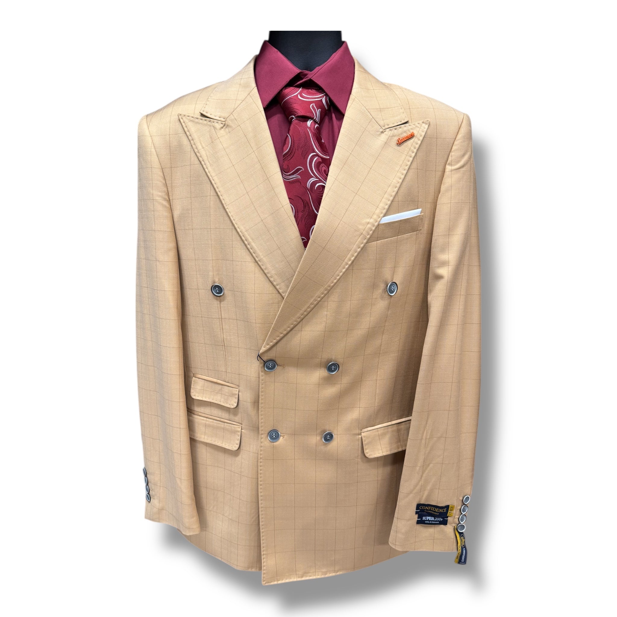 Statement Double breasted suit