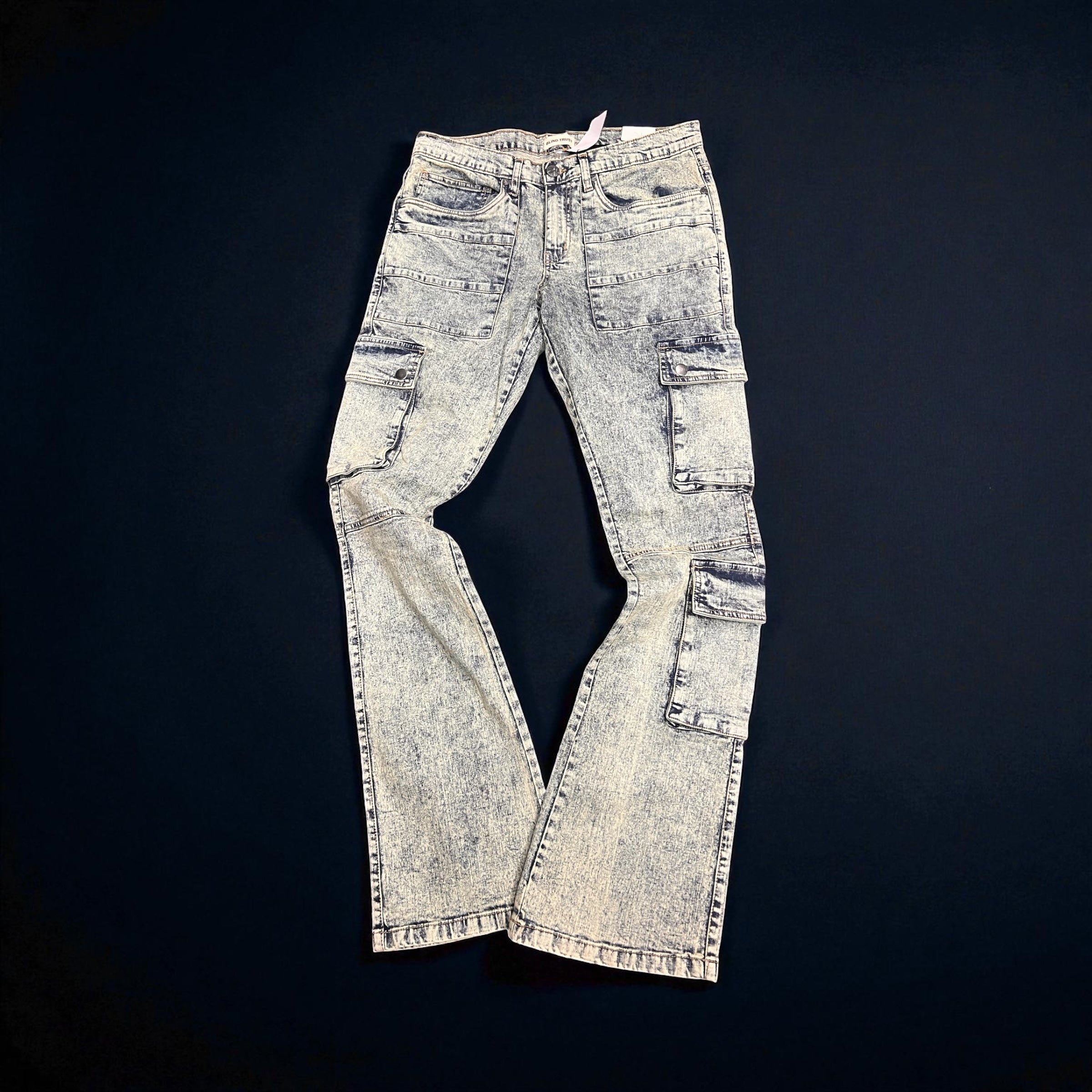 Blind Trust Vintage Wash Cargo Pocket denim