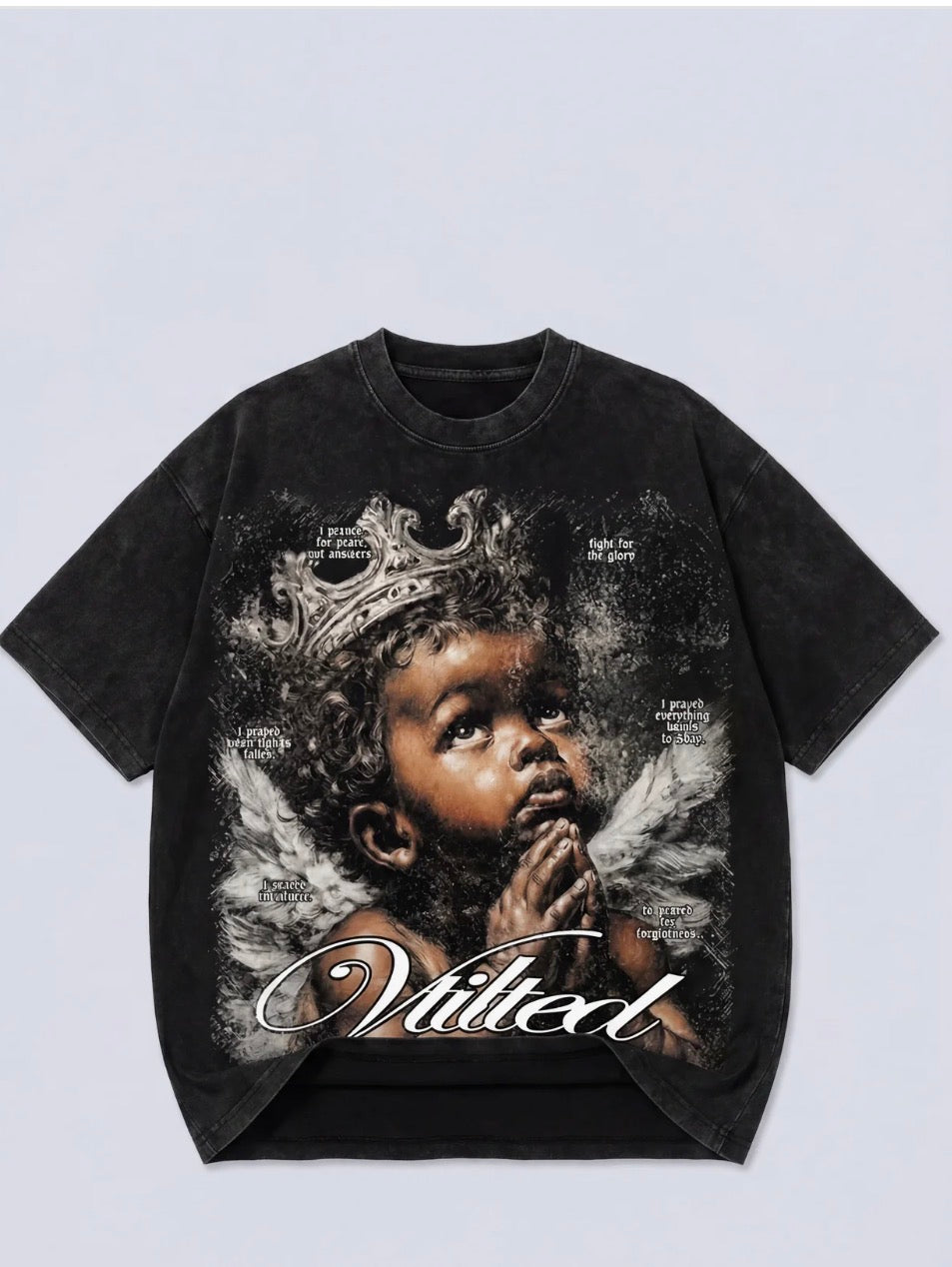 Vtilted "MERCY" TEE
