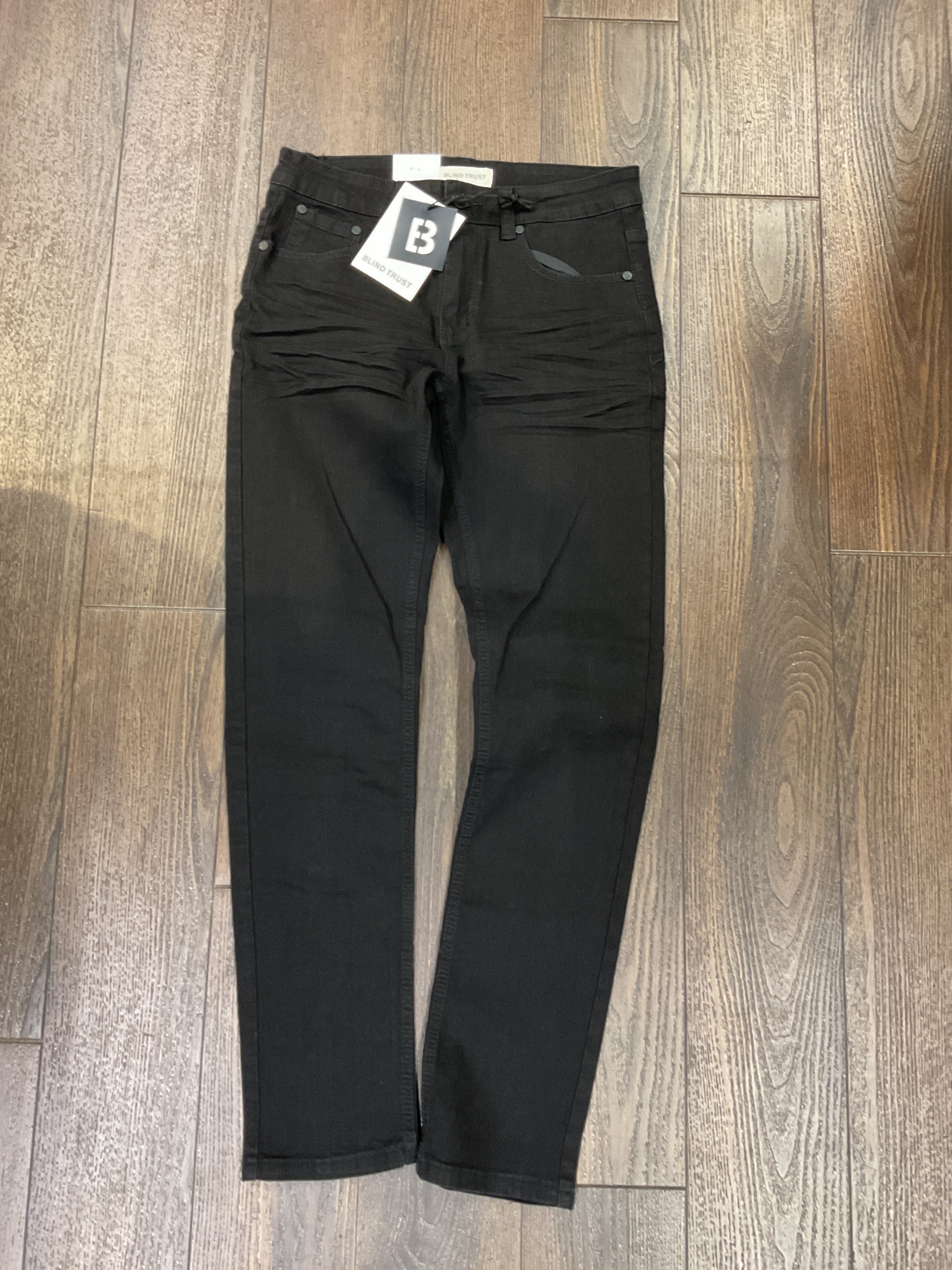 Blind Trust Solid Black Jean