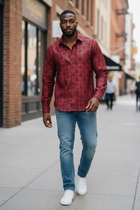 Suslo couture Red collection SC985 for Men