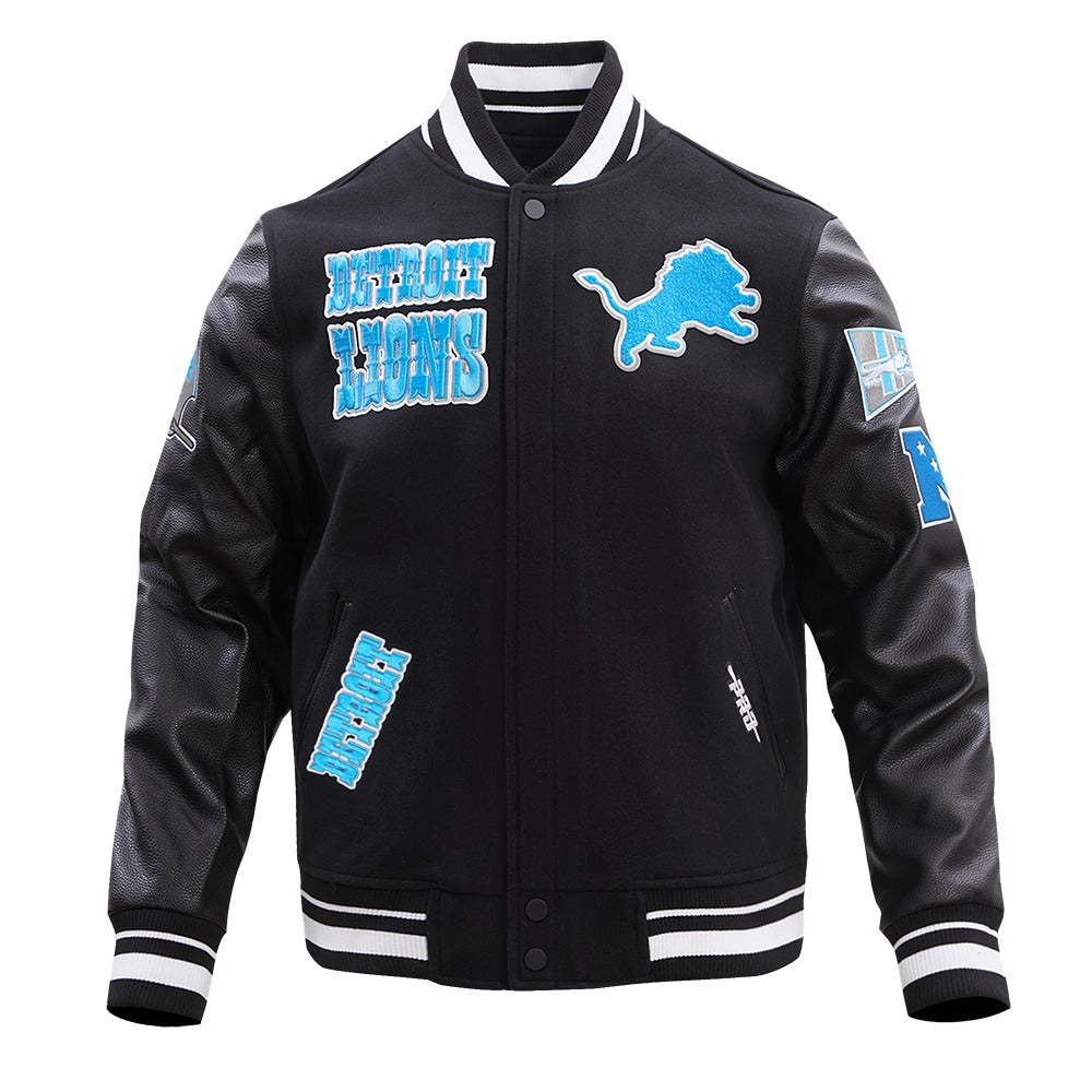 NFL DETROIT LIONS RETRO CLASSIC JACKET (FDL643454)