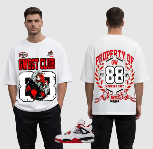 G WEST HAWK SQUAD 88 TEE (GWDSJMT9457)