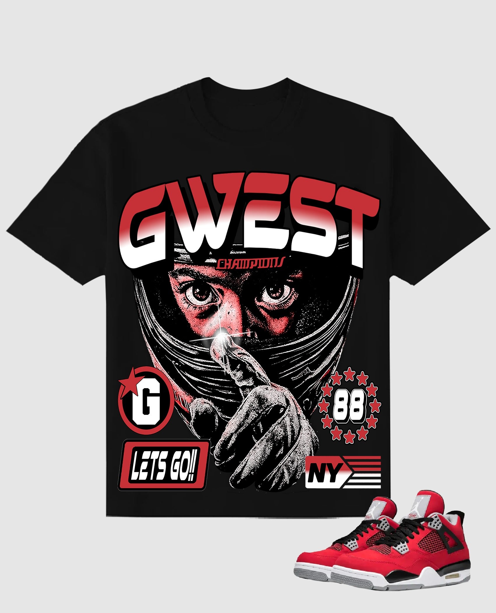 G WEST RACING DIV TEE