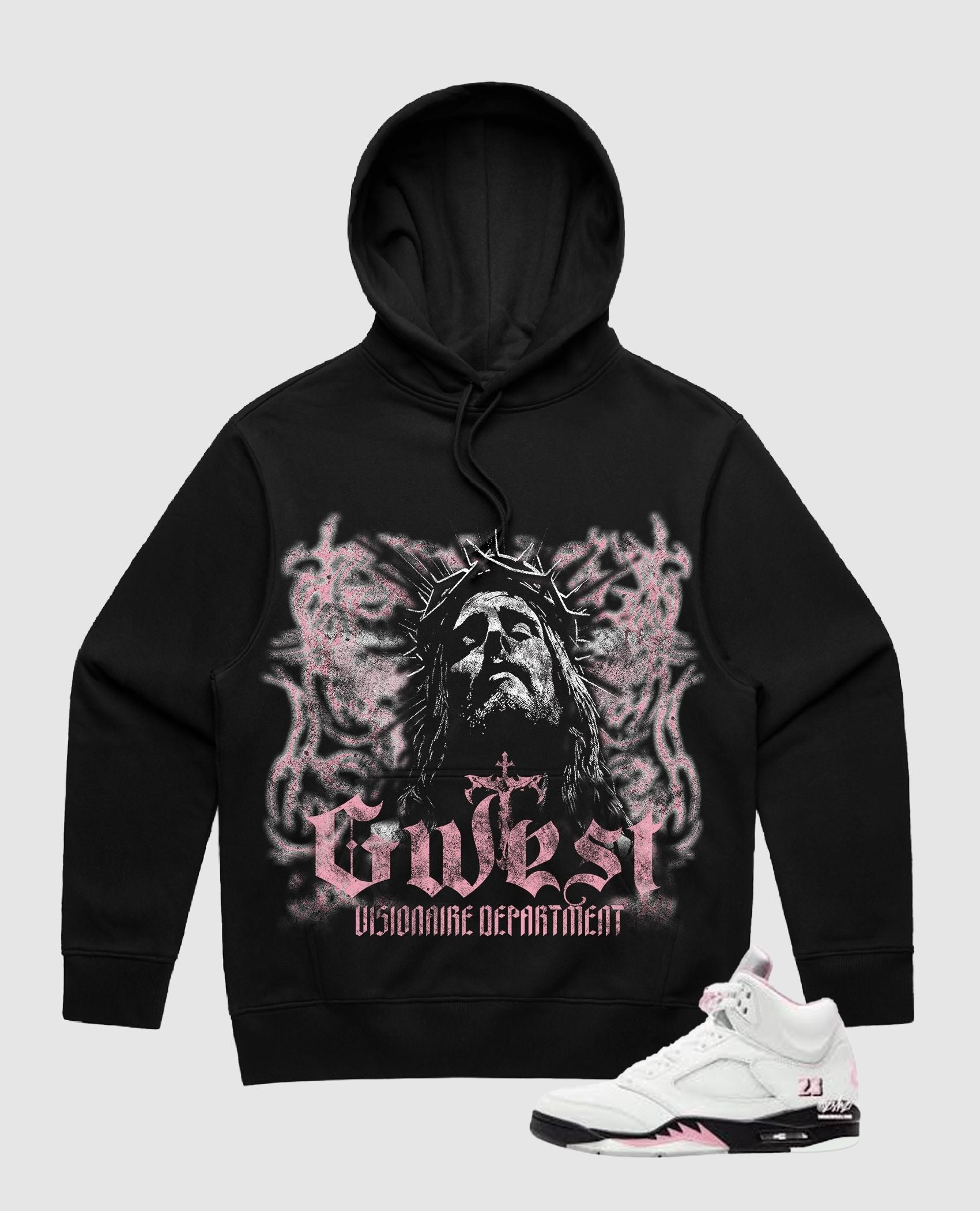 G WEST JESUS HOODIE (GWHLHD9414)