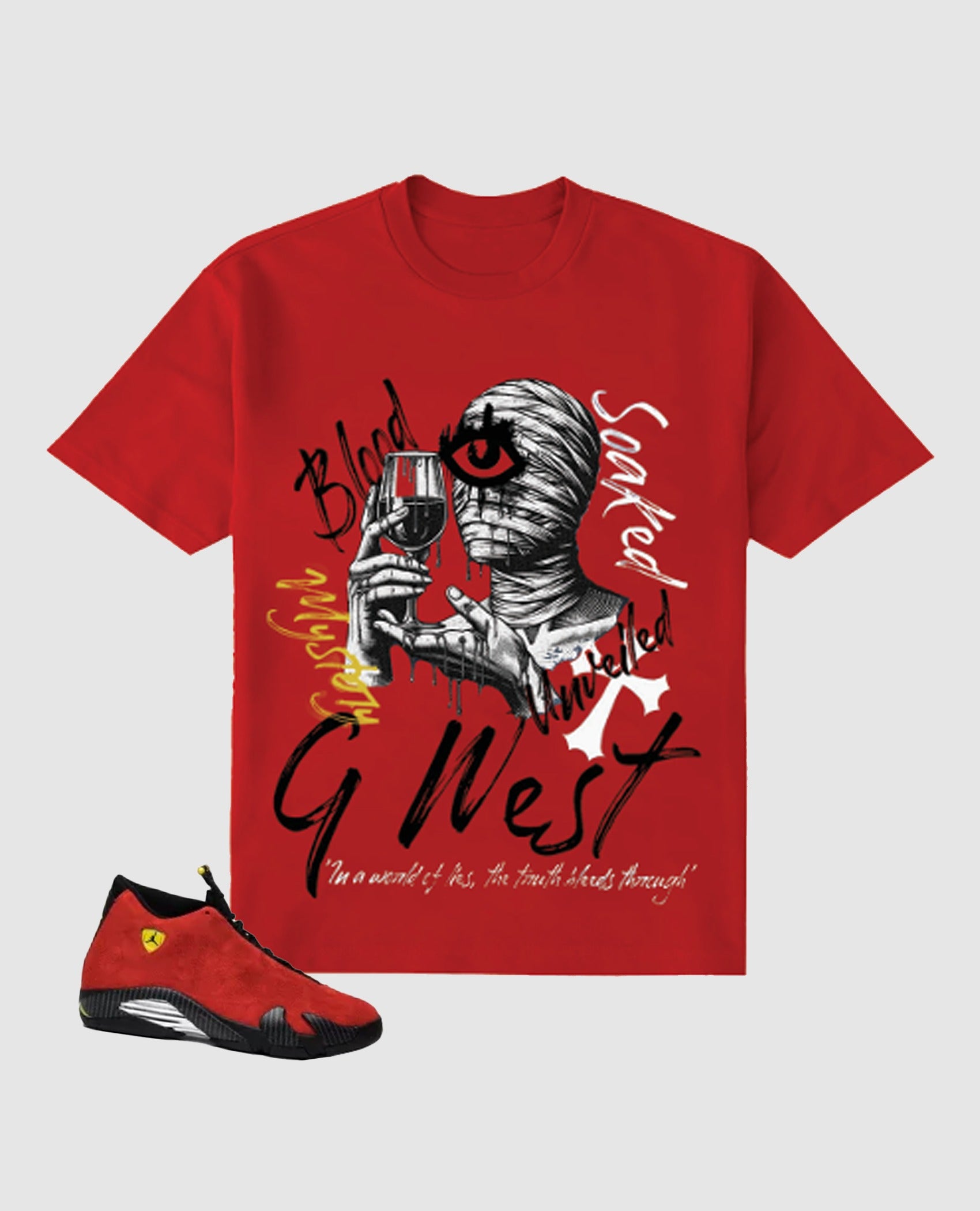 G WEST MYSTERY UNVEILED TEE (GWJMT9247)