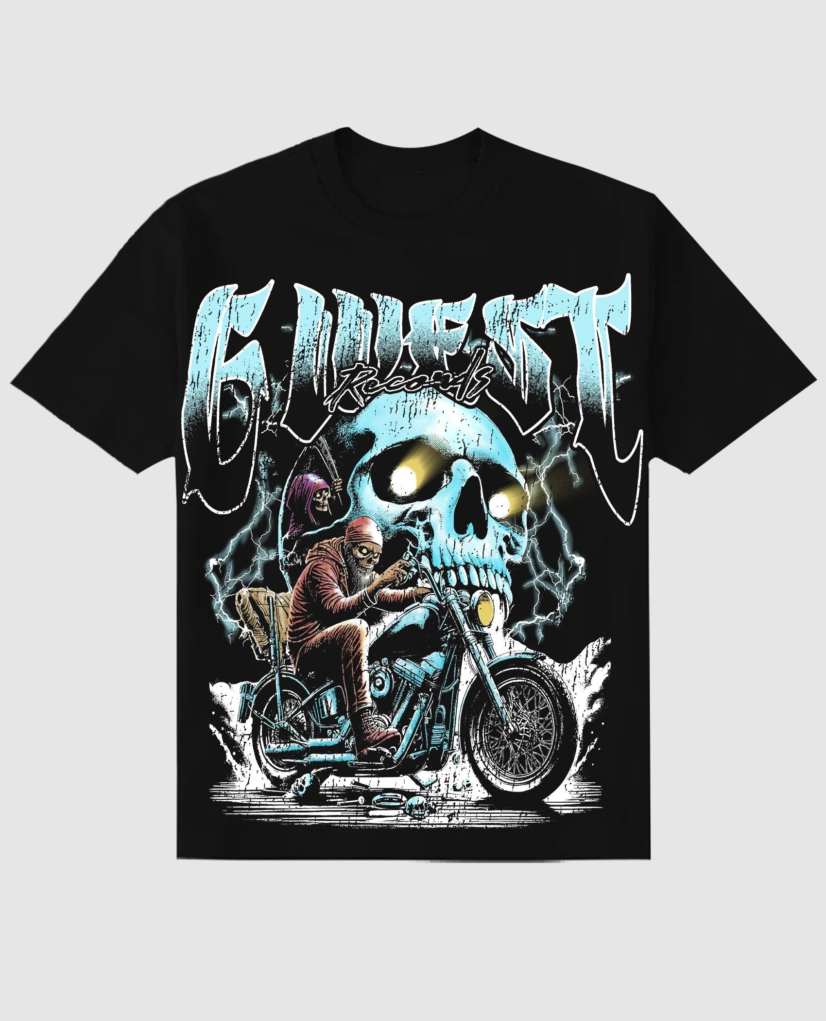G WEST RHINESTONE SOUL RIDER TEE (GWRHJMT9363)