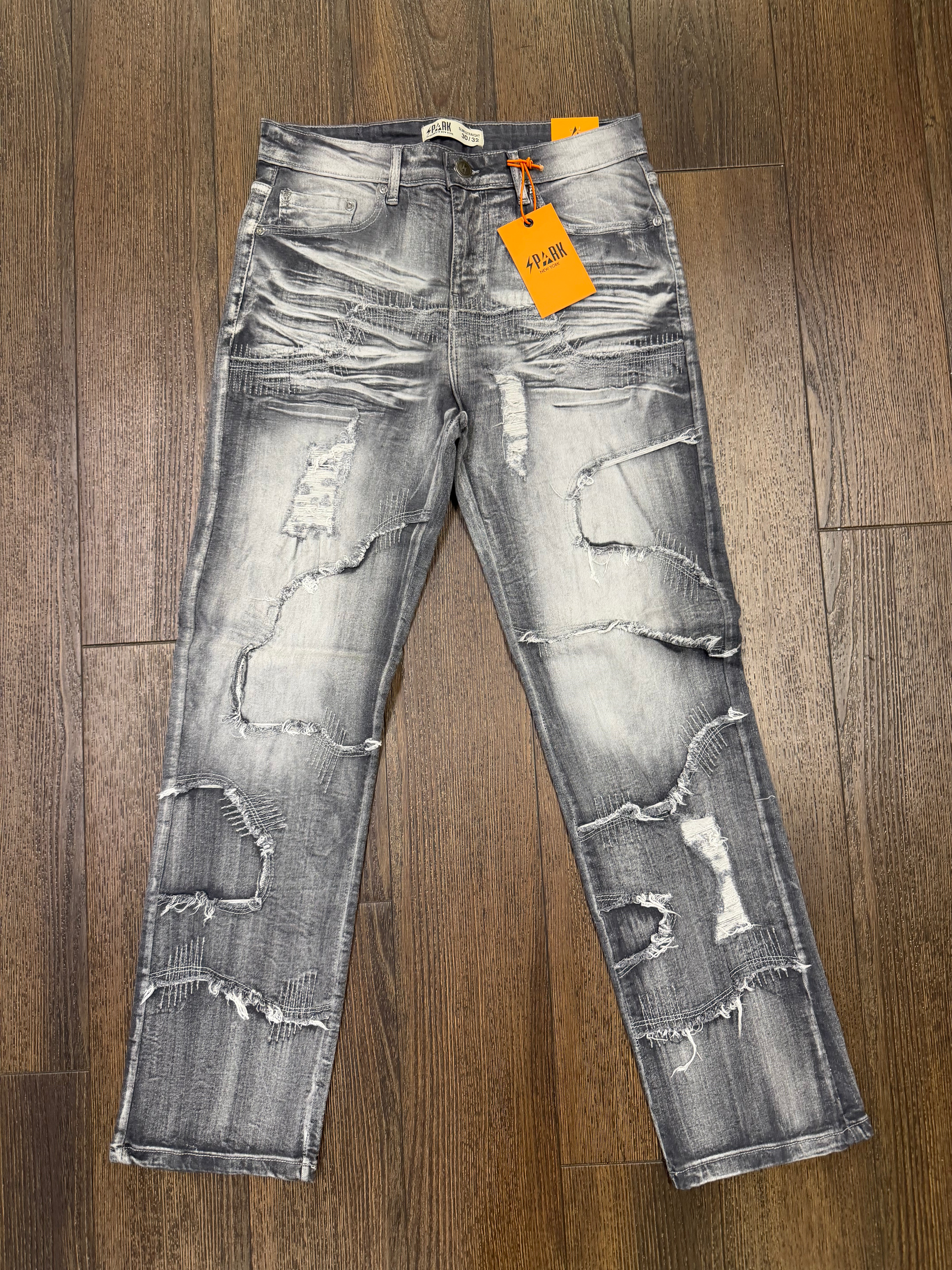 Spark Slim Straight Jeans