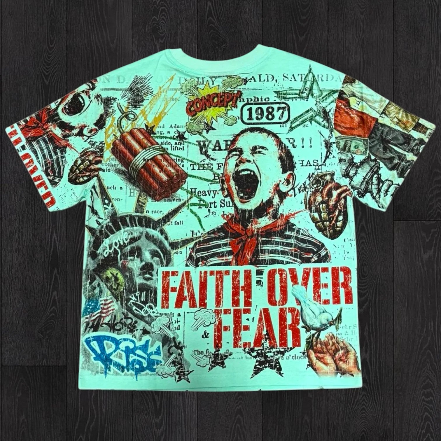 Concept Over Fear Tee