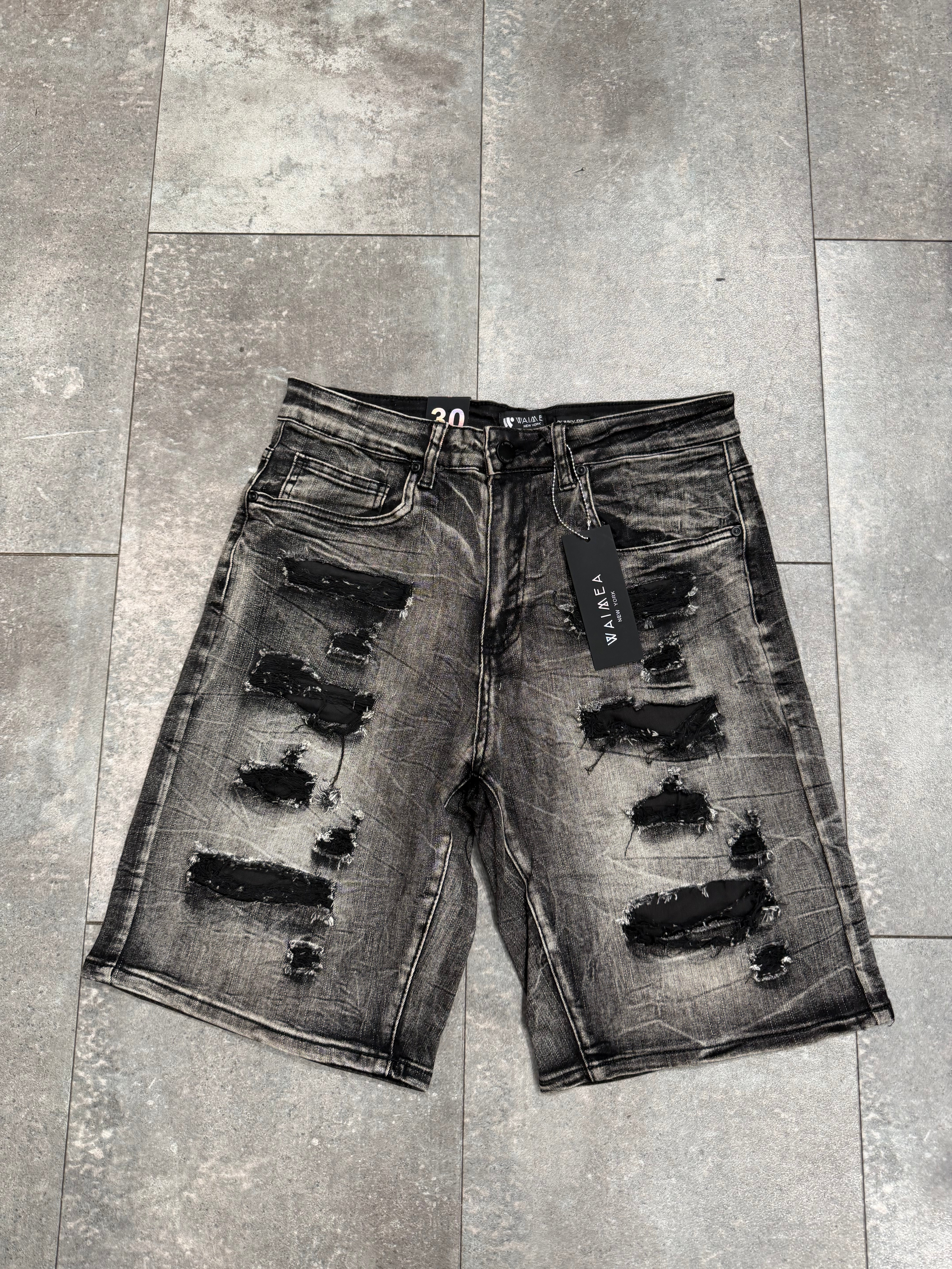 Waimea Jean Charcoal Shorts