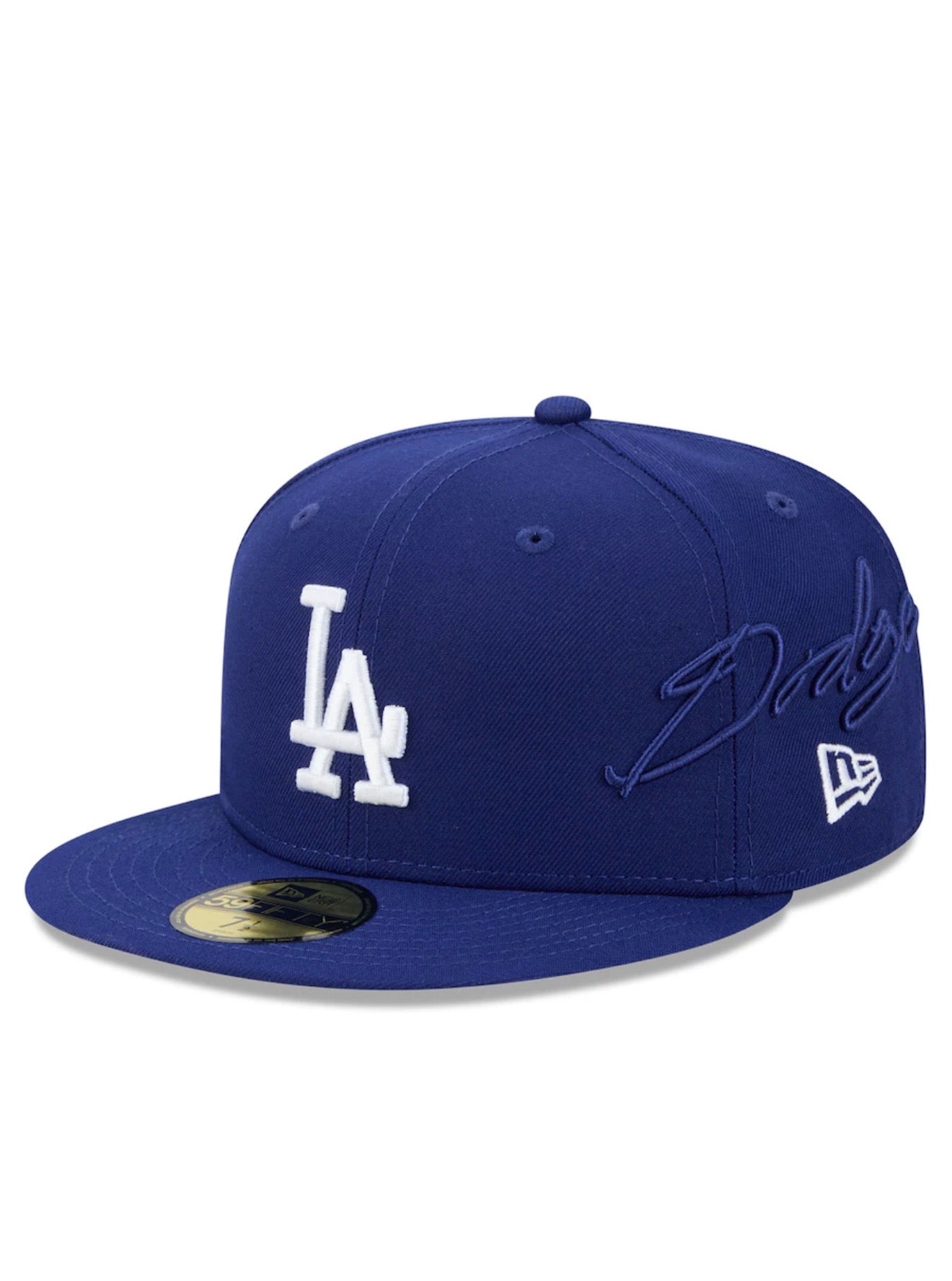 New Era LA Dodgers Side Scripted Fitted