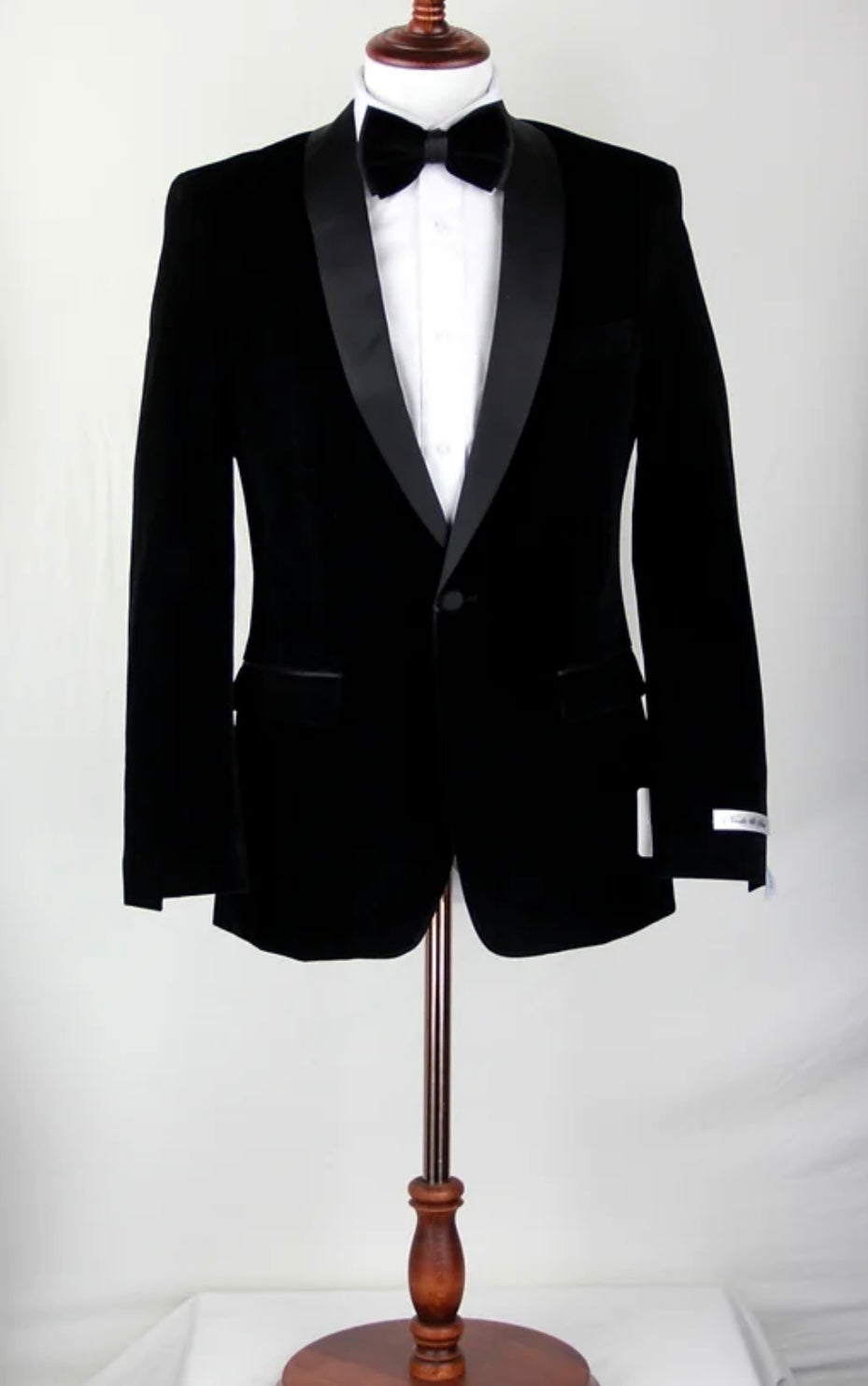 Velvet Blazer with Black satin lapel