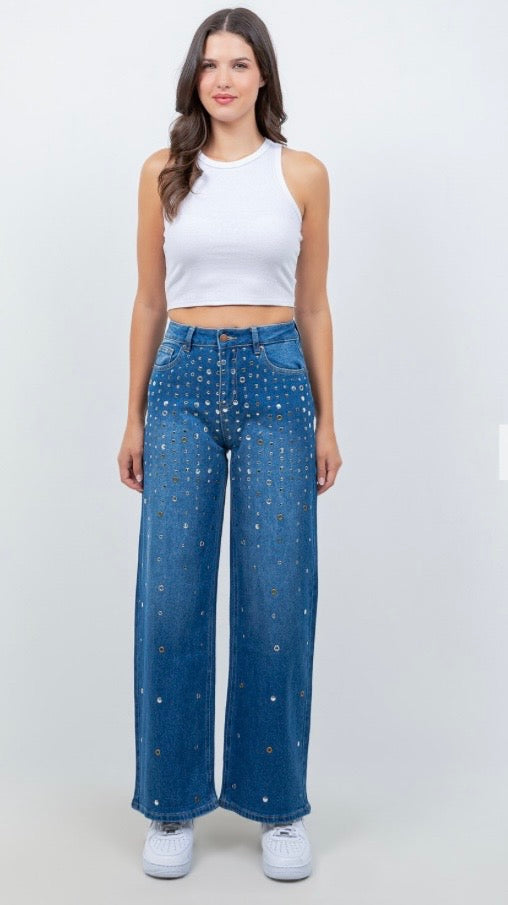 American Bazi Gromets Jeans