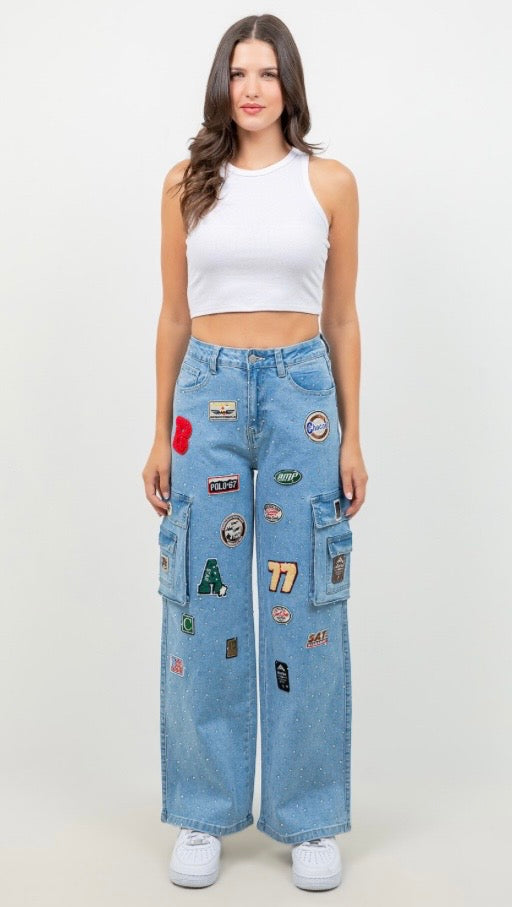 American Bazi PATCH Jeans