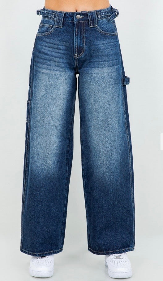 American Bazi Wide Leg Jeans