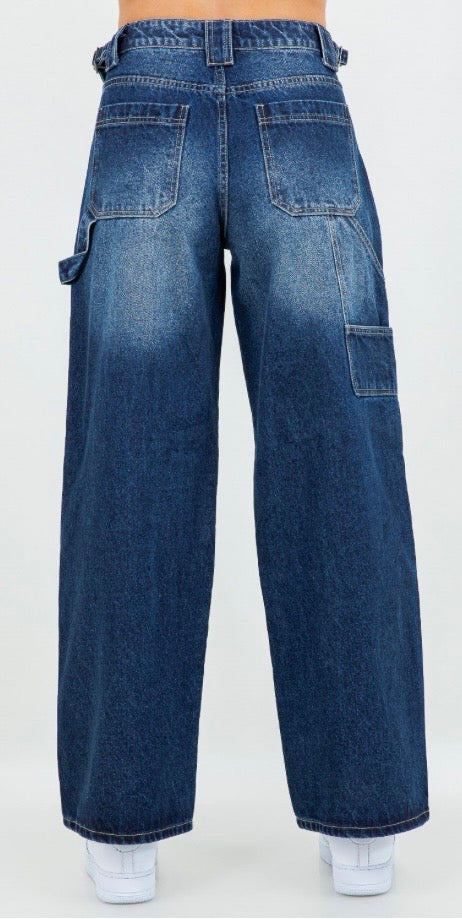 American Bazi Wide Leg Jeans