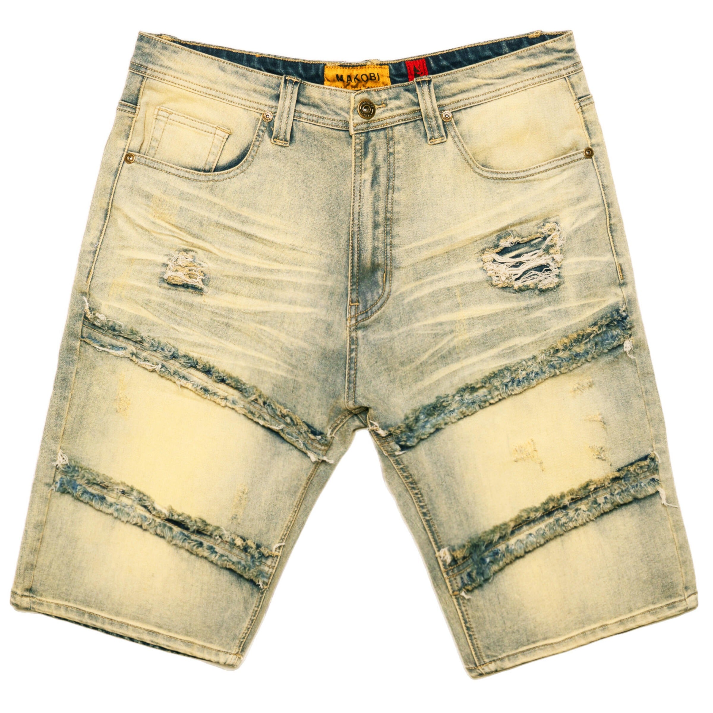 MAKOBI NOAH DENIM SHORTS (M967B/C)