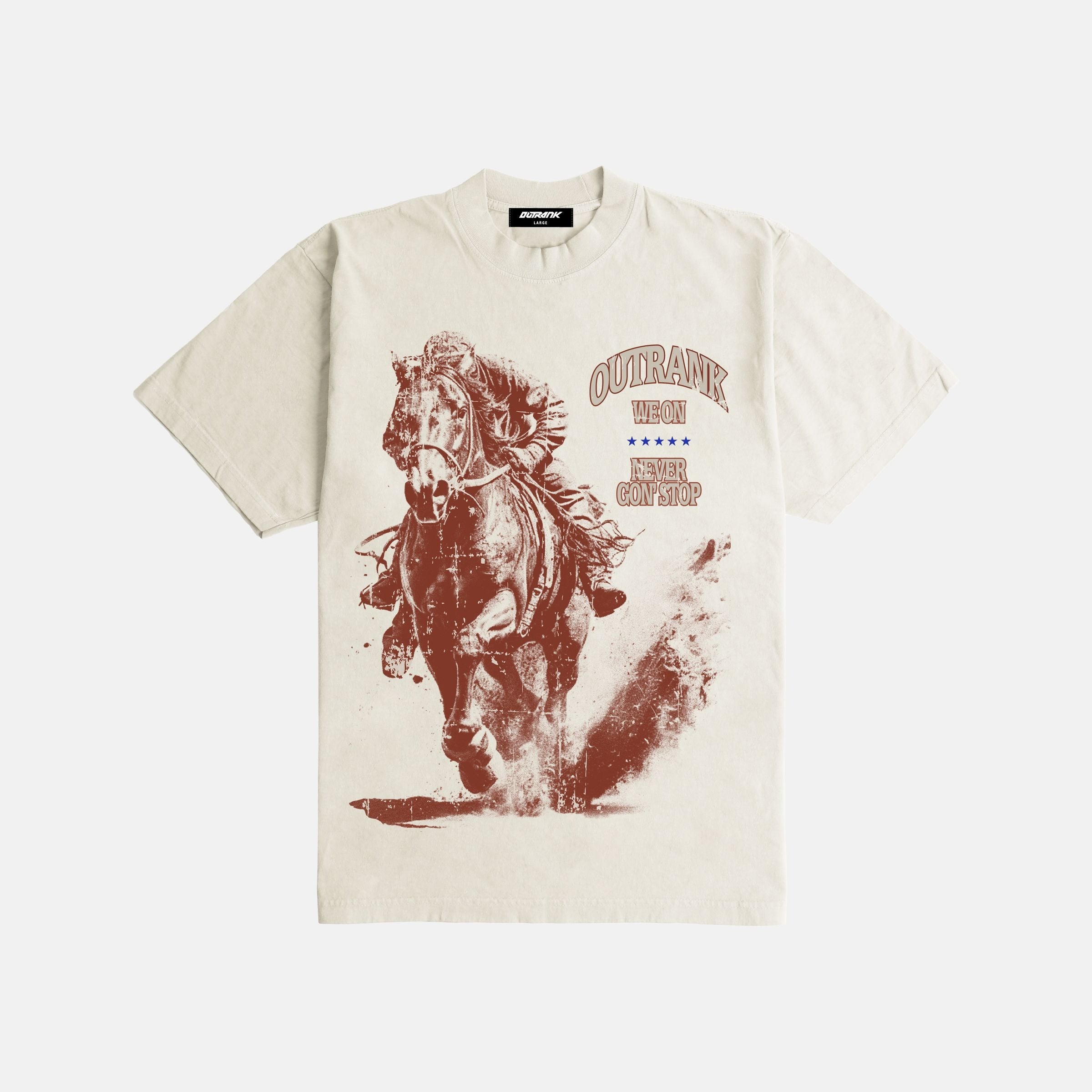 Never Gon' Stop Ultra Heavyweight T-shirt (OR3190PR)