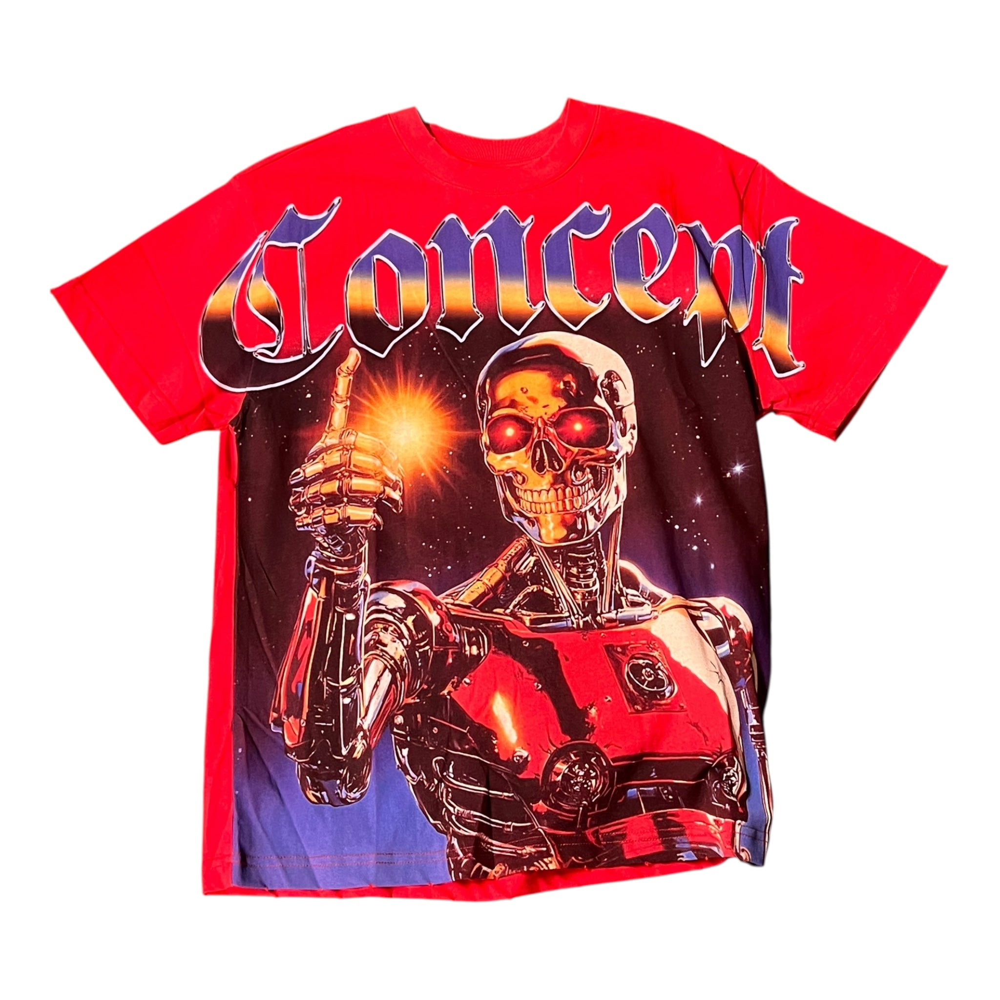 CONCEPT "STARLIGHT" TEE - RED (CTEE_53)