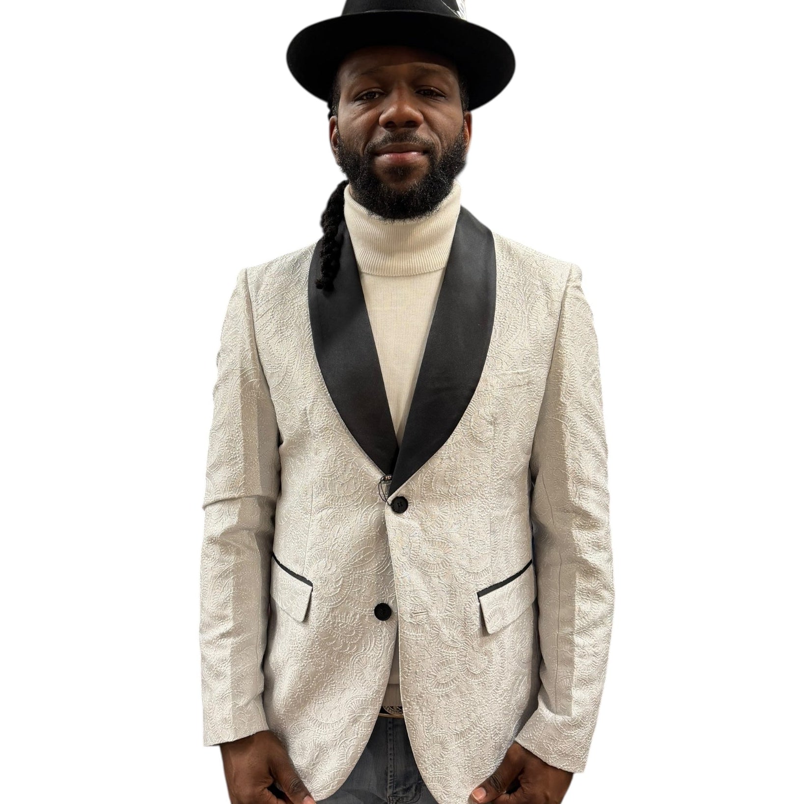 Ferrucci Jacquard Blazer for Men