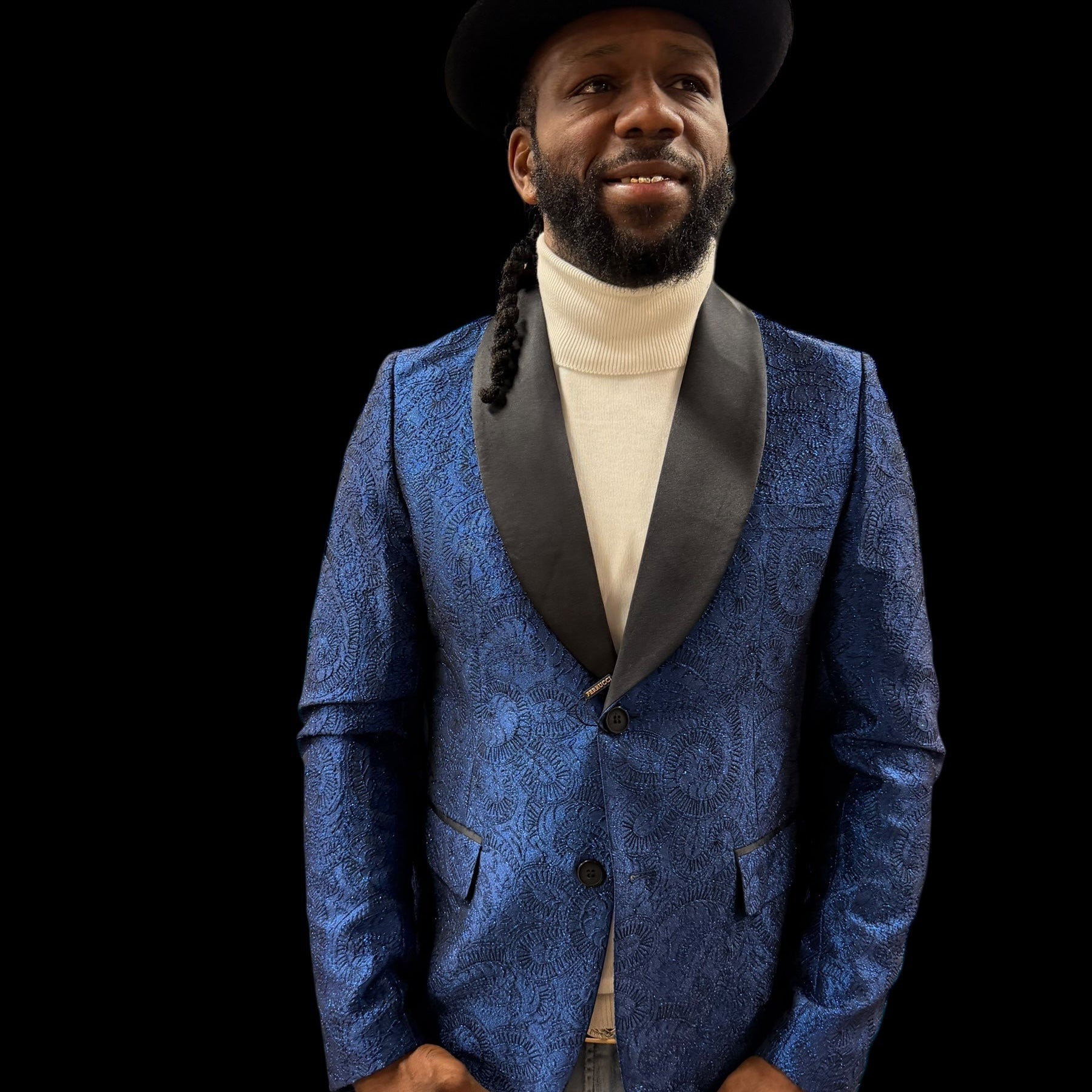 Ferrucci Jacquard Blazer for Men