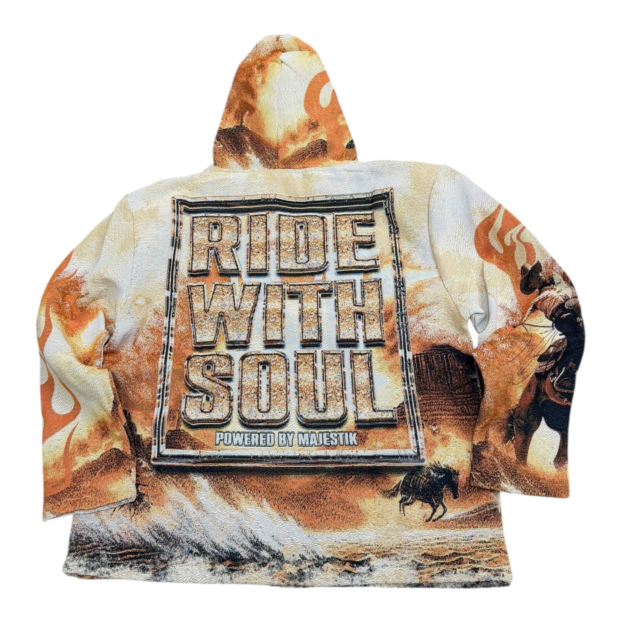 Majestik MEN’S TAPESTRY HOODIE (TH2507)