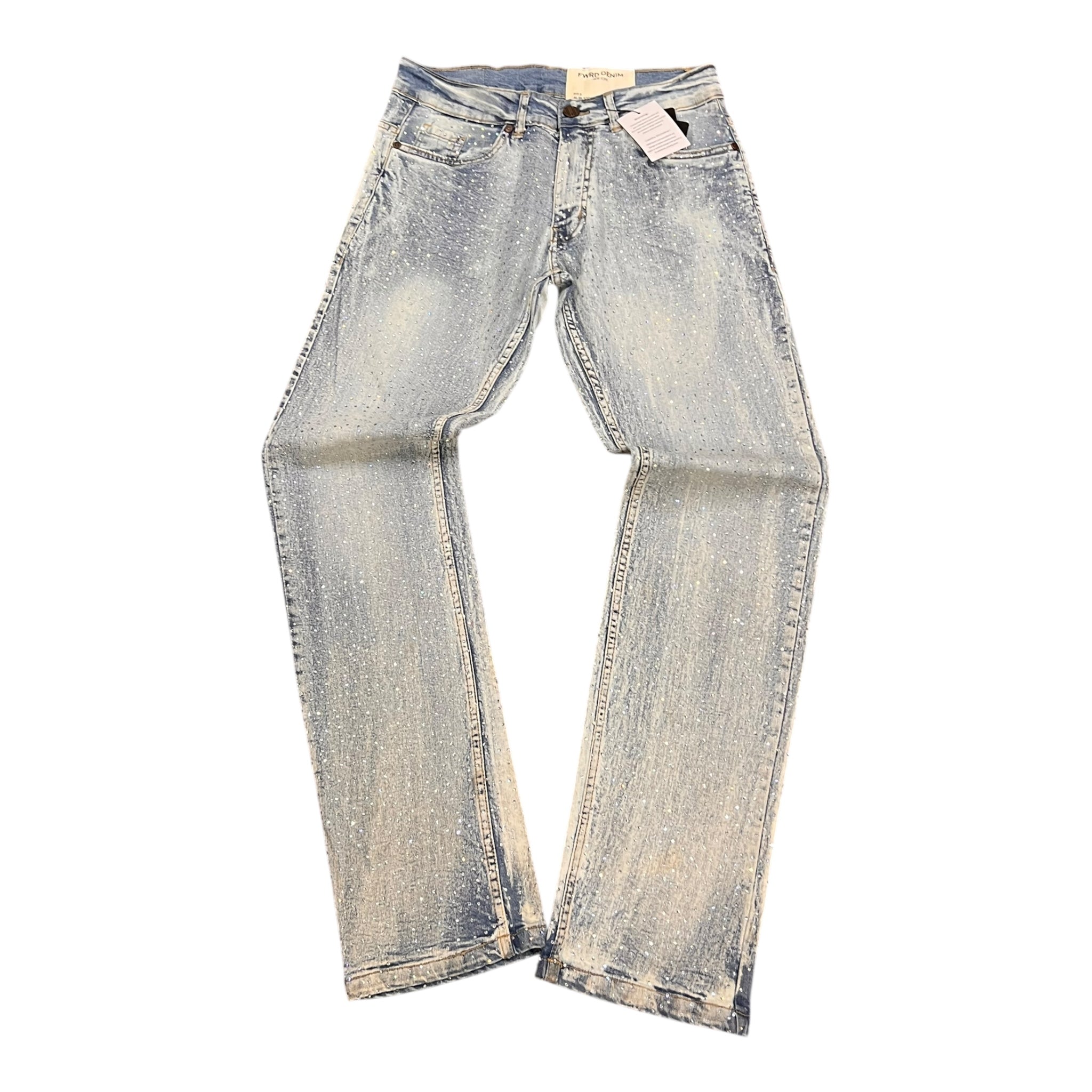 FWRD DENIM Rhinestone Jeans for men