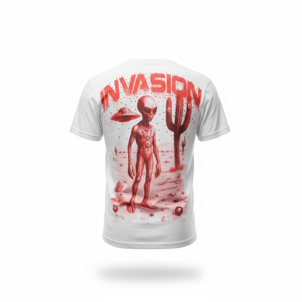 Denimicity Invasion Stone T-shirt for Men