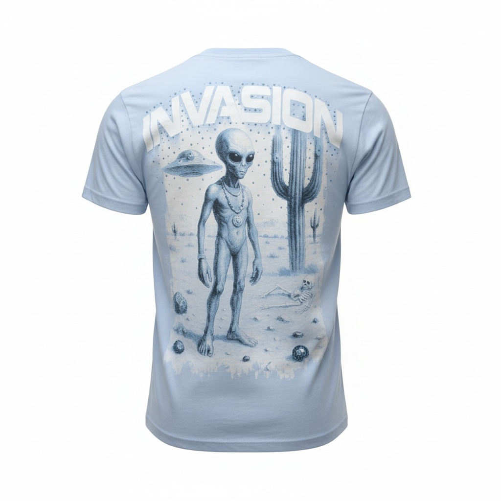 Denimicity Invasion Stone T-shirt for Men
