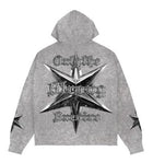 ROKU STUDIO NO MERCY ENZYME WASHED BOXY FLEECE HOODIE (RK5481748)