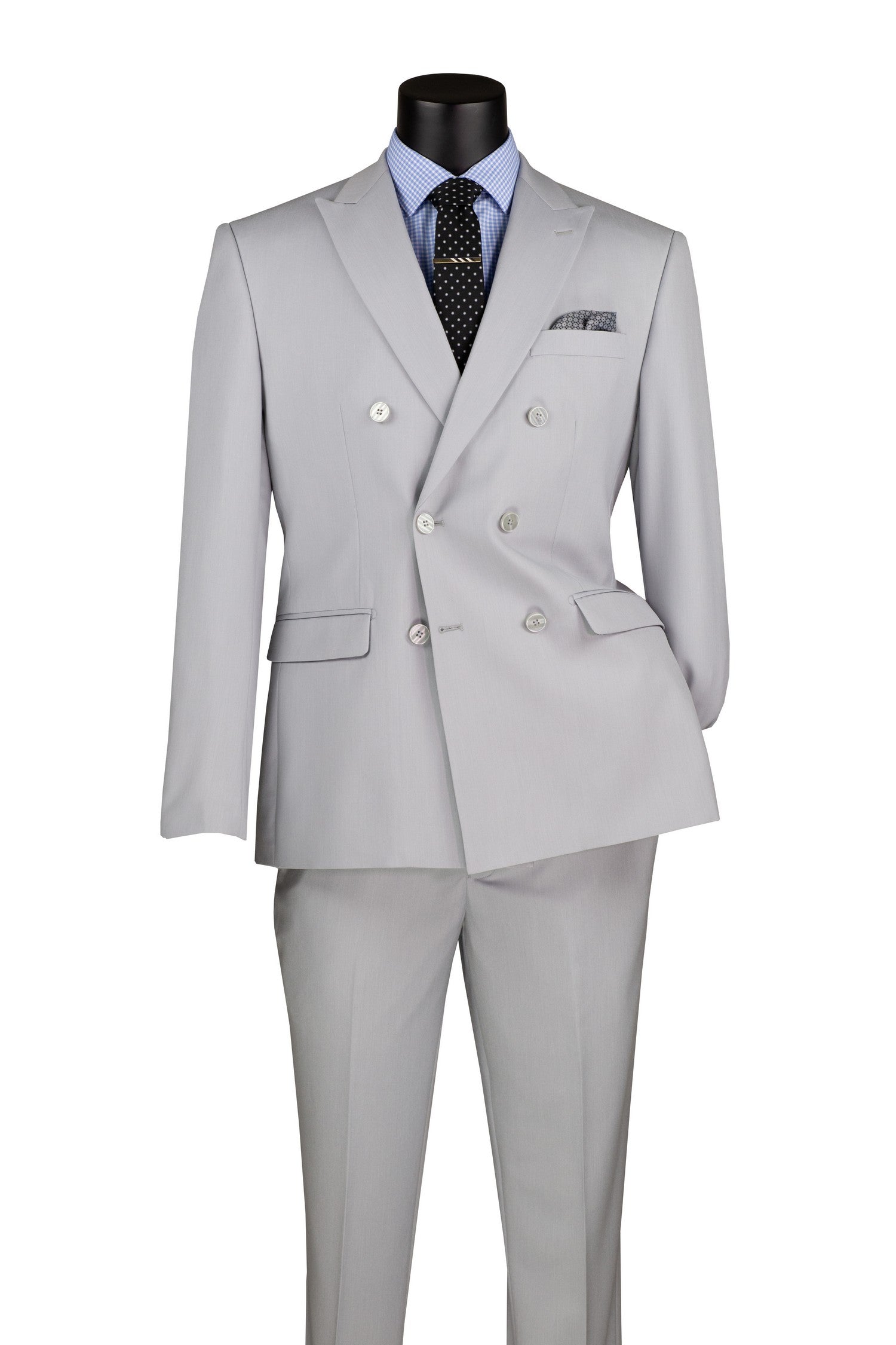 SLIM DOUBLE BREASTED SUIT from Vinci
