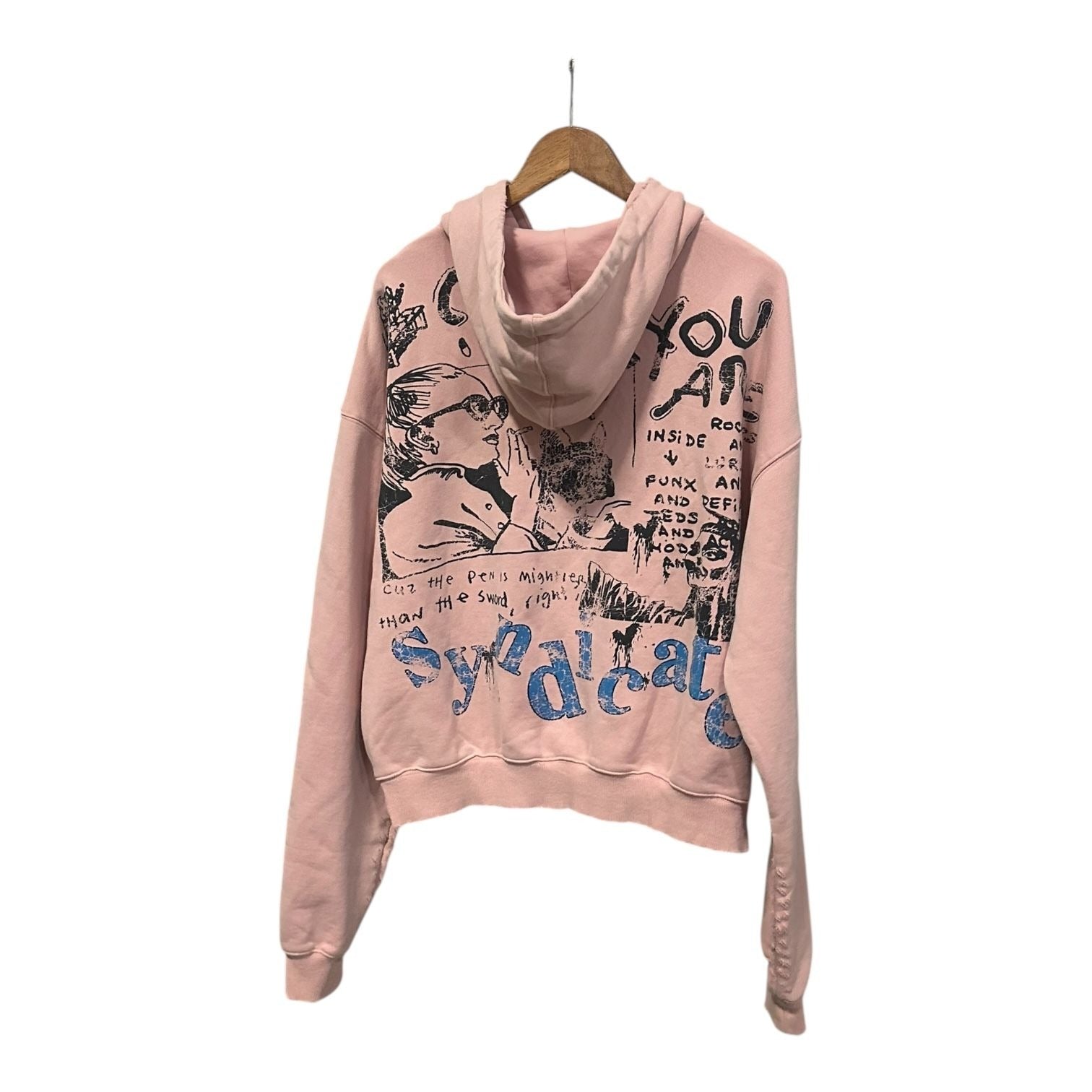 The Syndicates "NO HOPE" ZIP UP-MAUVE (SYNH_3 (2))